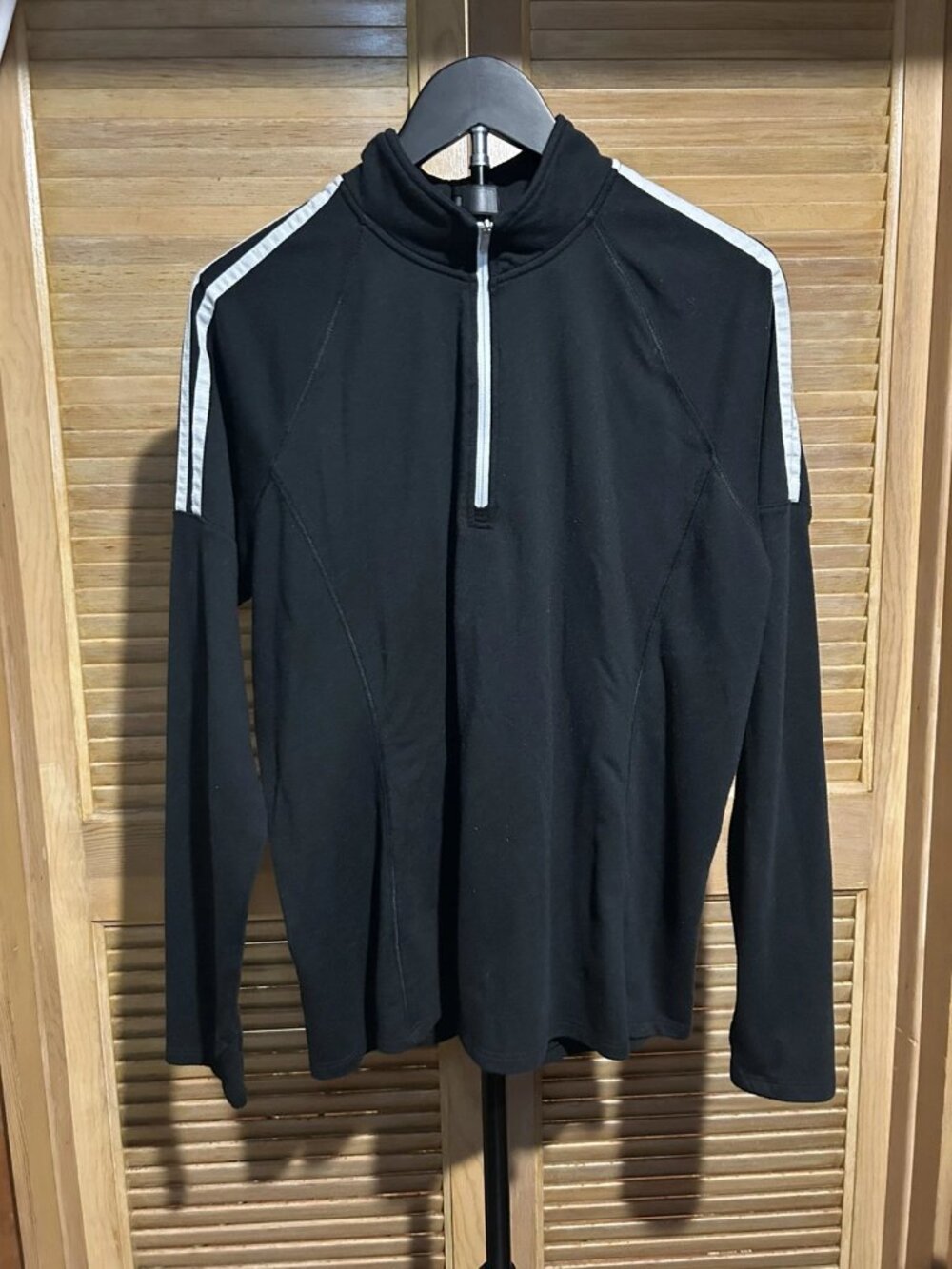 Adidas Golf Quarter Zip Pullover Men’s Black Size XL